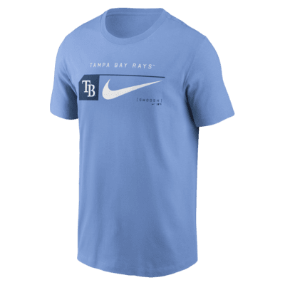 Tampa Bay Rays Team Swoosh Lockup Men's Nike MLB T-Shirt