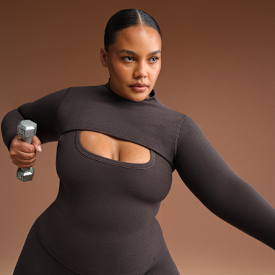 NikeSKIMS Vintage Seamless Women's Long-Sleeve Shrug