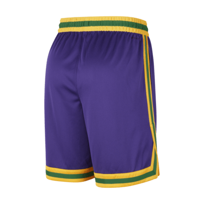 Utah Jazz Hardwood Classics 2023/24 Men's Nike Dri-FIT NBA Swingman Shorts.  Nike LU