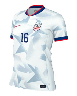 Женские джерси Rose Lavelle USWNT 2025 Stadium Home Nike Dri-FIT Soccer Jersey