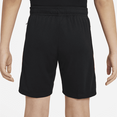 Shorts de fútbol de tejido Knit Nike Dri-FIT para niños talla grande Liverpool FC Strike