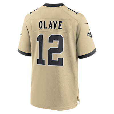 Chris Olave New Orleans Saints Big Kids' Nike NFL Game Jersey