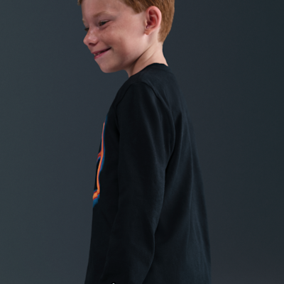 Nike Glow With Me Little Kids' Long Sleeve T-Shirt