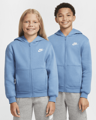 Nike Sportswear Club Fleece Older Kids' Full-Zip Hoodie. Nike UK