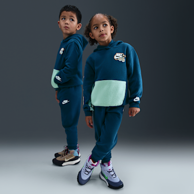 Nike Little Kids' Fleece Pullover Hoodie and Joggers Set