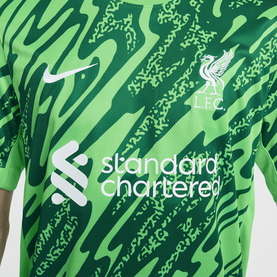 Liverpool FC Stadium Goalkeeper 男款 Nike Dri-FIT 足球復刻版短袖球衣