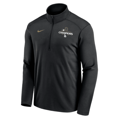 Los Angeles Dodgers 2024 World Series Champions Pacer Men's Nike Dri-FIT MLB 1/2-Zip Jacket