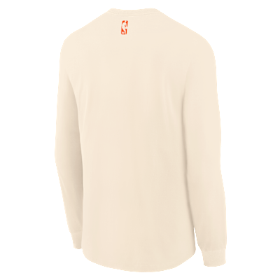 New York Knicks Essential City Edition Big Kids' Long-Sleeve T-Shirt