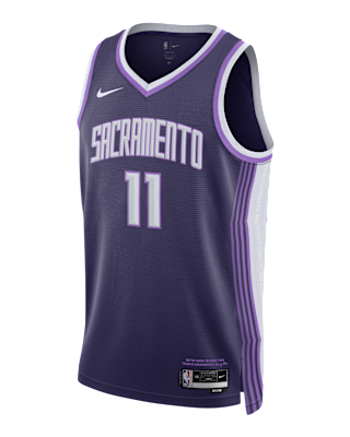 Мужские джерси Domantas Sabonis Sacramento Kings City Edition Nike NBA Swingman Jersey