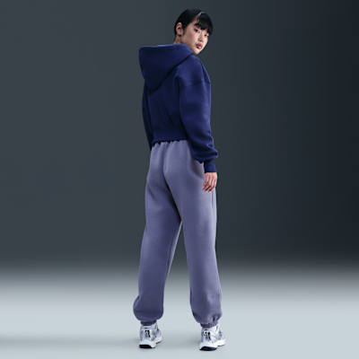 Sweatpants Nike Sportswear Phoenix Fleece i oversize-modell med hög midja för kvinnor