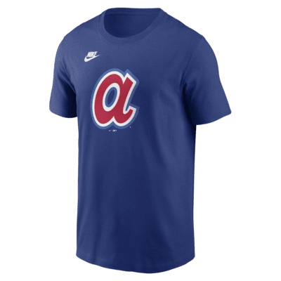 Atlanta Braves Cooperstown Logo Men's Nike MLB T-Shirt