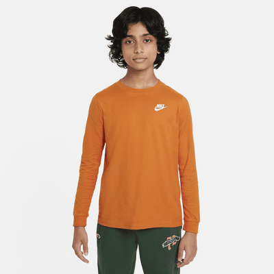 Nike Sportswear Big Kids' (Boys') Long-Sleeve T-Shirt