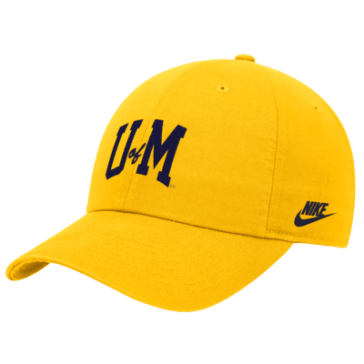 Michigan Nike College Adjustable Cap