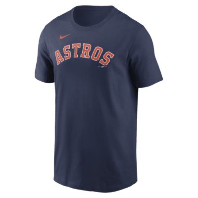 Houston Astros Fuse Wordmark Men's Nike MLB T-Shirt