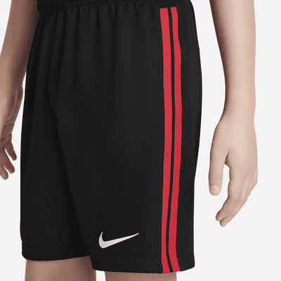 Eintracht Frankfurt 2021/22 Stadium Home Fußballshorts für ältere Kinder