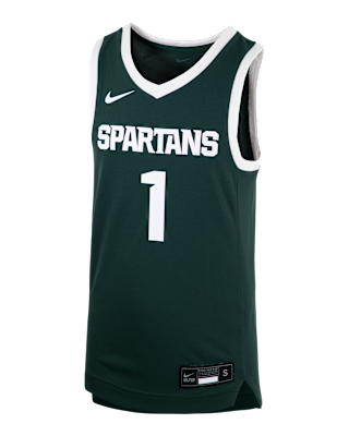 Детские джерси Michigan State Spartans Big Kids' Nike Basketball Replica Jersey для баскетбола