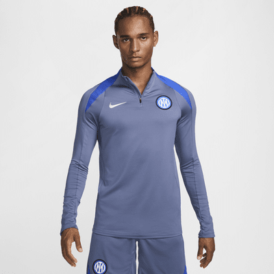 Męska treningowa koszulka piłkarska Nike Dri-FIT Inter Mediolan Strike