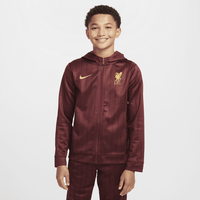 FC Liverpool Home Nike Football Tracksuit aus Webmaterial (ältere Kinder)