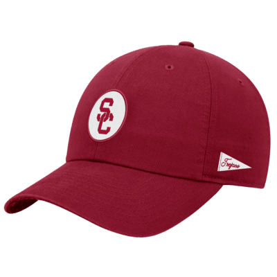 Gorra universitaria ajustable Nike con logotipo de USC