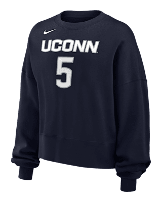 Женский свитшот UConn Paige Bueckers Phoenix Fleece Nike Crew-Neck