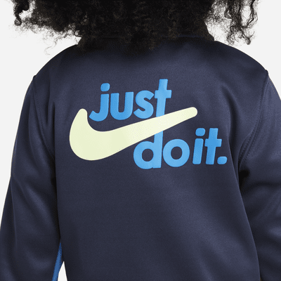 Nike Dri-FIT Colorblocked Toddler 2-Piece Full-Zip Set