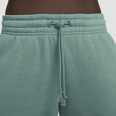 Pants de entrenamiento de tiro medio para mujer Nike Sportswear Phoenix Fleece