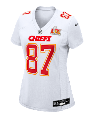 Женские джерси Travis Kelce Kansas City Chiefs Super Bowl LIX Women’s Nike NFL Game Fashion Jersey