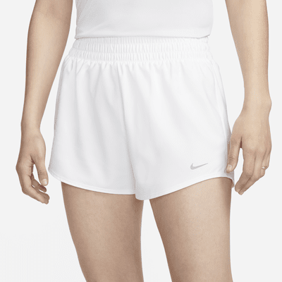 Nike One Women's Dri-FIT High-Waisted 3" Brief-Lined Shorts