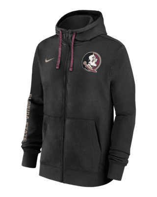 Мужское худи Florida State Seminoles Sideline Team Issue Nike College Full-Zip Hoodie