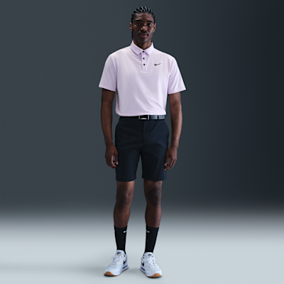 Nike Tour Dri-FIT Tek Renkli Erkek Golf Polo Üstü