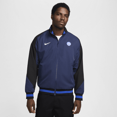 Strike Inter de Milán Chaqueta de fútbol Nike Dri-FIT Anthem - Hombre