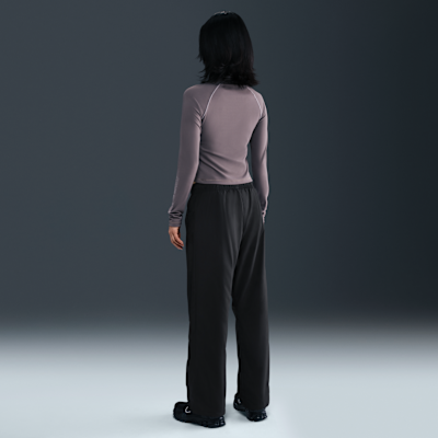 나이키 스포츠웨어 클래식 여성 미드라이즈 오픈 헴 팬츠