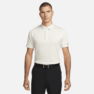 Nike Dri-FIT Striped Golf Polo. Nike VN
