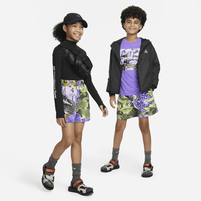 Nike ACG Big Kids' Printed Shorts. Nike.com