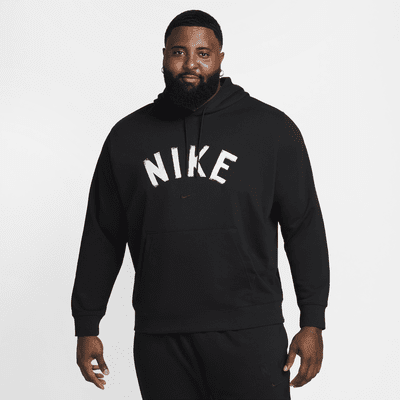 Felpa pullover da fitness in French Terry con cappuccio Dri-FIT Nike Swoosh – Uomo