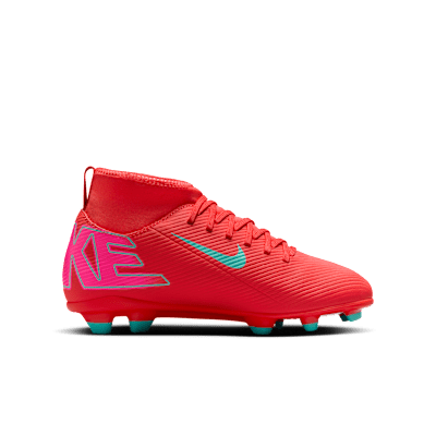 Nike Jr. Mercurial Superfly 10 Club Little/Big Kids' MG High-Top Soccer Cleats