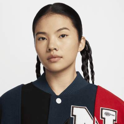 Nike Women by YOON Women's Oversized Varsity Jacket