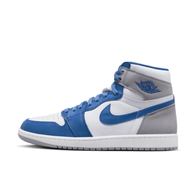 blue shoes jordan 1