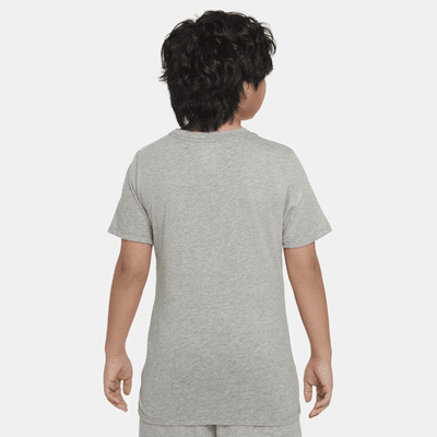 Camisetas interiores con cuello redondo para niños talla grande (paquete de 2) Nike