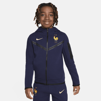 FFF Tech Fleece Older Kids' (Boys') Nike Football Full-Zip Hoodie