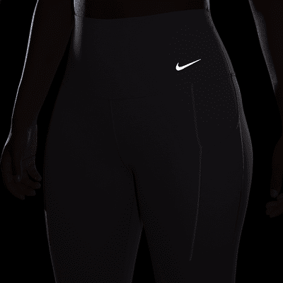 Nike Universa közepes tartást adó, magas derekú, teljes hosszúságú, zsebes női leggings