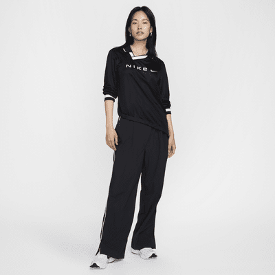 เสื้อแข่งแขนยาวผ้าแจ็คการ์ด Dri-FIT ผู้หญิง Nike Sportswear Collection