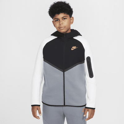 Nike Sportswear Tech Fleece Hoodie mit durchgehendem Reißverschluss für (ältere Kinder, erweiterte Größe)