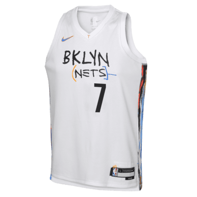 Kevin Durant Brooklyn Nets City Edition Big Kids' (Boys') NBA Swingman Jersey