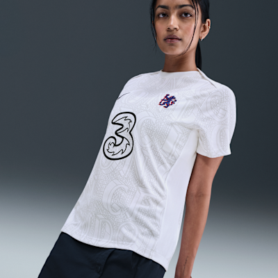 FC Chelsea Academy Pro Nike Dri-FIT Pre-Match-Fußballoberteil (Damen)