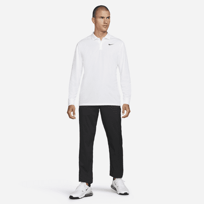 Nike Dri-FIT Victory-golfpolo med lange ærmer til mænd