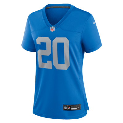 Barry Sanders Detroit Lions Women's Nike NFL Game Football Jersey