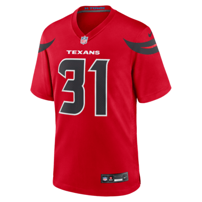 Jersey de fútbol americano Nike de la NFL Game para hombre Dameon Pierce Houston Texans