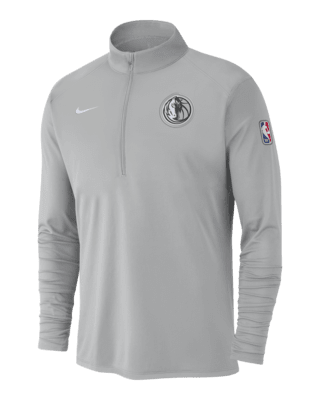 Мужские  Dallas Mavericks City Edition Nike Dri-FIT NBA 1/2-Zip Long-Sleeve Top