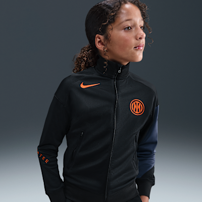 Inter Mailand Strike Third Nike Dri-FIT Total 90 Fußball-Trainingsanzug aus Strickmaterial (ältere Kinder)